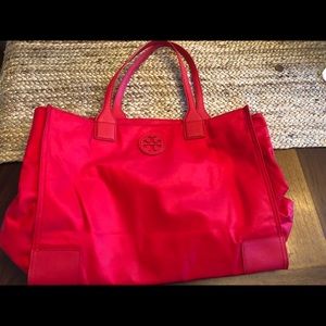 Authentic Tory Burch nylon tote